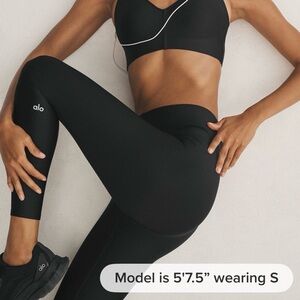 Alo Black High Waist Airlift Leggings
